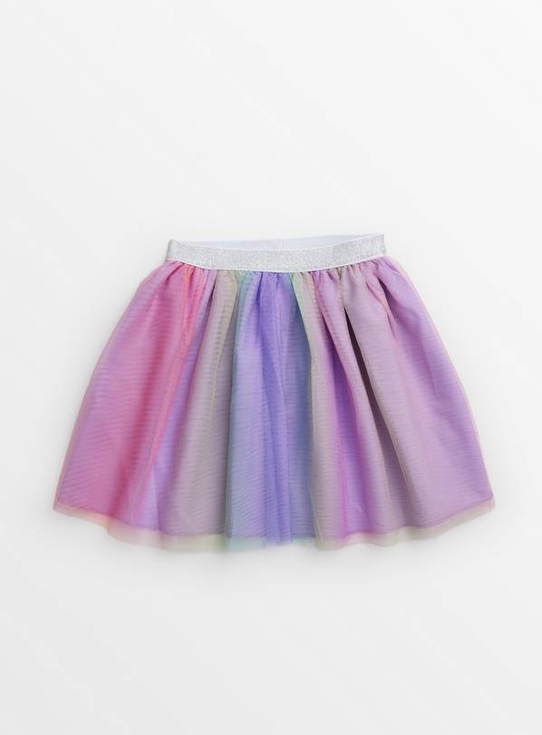 Pastel Rainbow Tulle Skirt 1-2 years